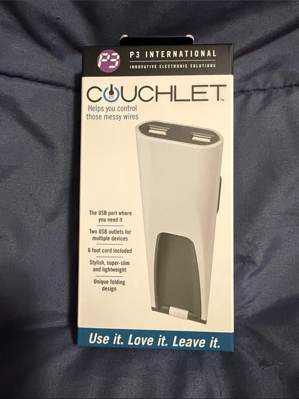 P3 International Couchlet USB Charging Station - White